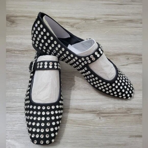 New Sam Edelman Womens Michaela Mary Jane Flat Shoes Size 8 - Picture 4 of 6